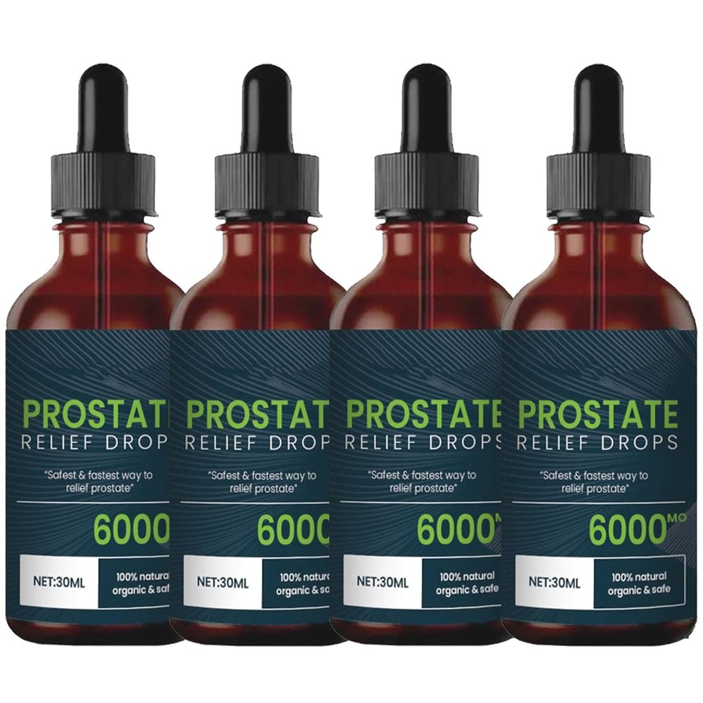 Prostate Treatment Drops - Prostate Relief Drops, Prostate Natural Herbal Drops (4pcs)
