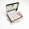 7 Days Chromed Shiny Silver Pill Organizer with Mirror Inside Has 8 Separate Compartments Rectangle 7 Days Pill Box Pill Case (Ghost Dispel) view 4