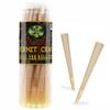 HERMIT CRAB Roll Paper, Large Size Roll cone - Organic roll paper, pre-roll cone, 110mm 50/100 count (brown, 100 pieces) view 1