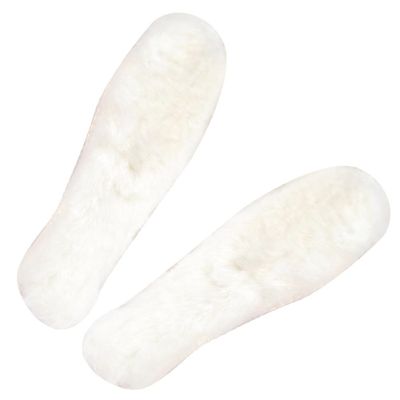1 Pair Boots for Women Winter Boots Insole Supple Shoe Cushions Replacement Shoe Soles Sneakers Insoles White Women's Wool Full Pad