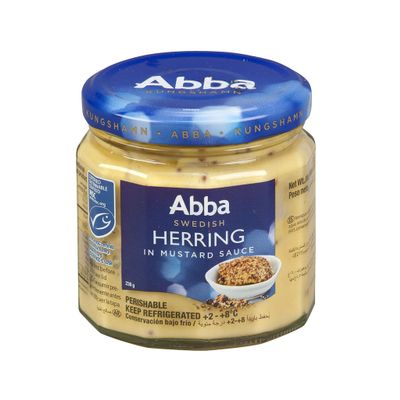 Abba Herring in Mustard Sauce, 8.1oz (Pack of 1)