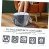 minkissy 1pc Convenient Foot Basin Portable Water Bag for Outdoor Travel Insulated Foot Bath Container -Leak for Camping and Relaxation view 3