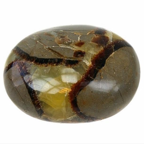 septarian galet Tumbled Stone Stone Object Mineral,35454