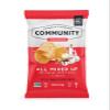Community Snacks - 25 Count All Mixed Up Flavor Kettle Cooked Potato Chips - 2 Oz Bags - Non-GMO, Gluten-Free, Kosher, Vegan - BBQ, Vinegar, Onion & Garlic Fusion - Chipping In & Giving Back view 1