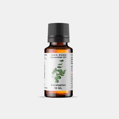 100% Pure Himalayan Eucalyptus Essential Oil | Organic Essential Oils For Diffuser & Shower | Pure and Organic Aromatherapy Oil - Home, Cars And Workspace By The Bodhi Press 10ML/0.33 FL OZ