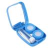 Zetiling Cute Case Fashion Quadrate Design Plastic Portable Travel Kit for Women (Blue) view 1