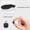 Audree Earplugs-Sleep Eye Mask Set - Noise Reduction Earplugs and Light Blocking Sleep Mask for Peaceful Sleep | Ideal for Sleep,Travel,Napping,Meditation,Shift Work,Red (Black) view 3