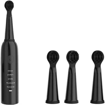 PATINS Electric Toothbrush with Replacement Brush Heads and Travel Case