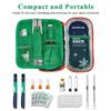DISONCARE Insulin Cooler Travel Case Medicine Organizer Diabetic Medication Bag for Insulin Pens and Other Diabetes Supplies with 2 Ice Packs, Insulation Liner, and Medical Card view 3