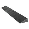 Yesbon Portable Curb Ramps, Home Ramps Non-Slip Wheelchair Uphill Mat Indoor Threshold Ramps Drawing Board Plastic Ramps 1-10.5 cm Height Doorway Steps Threshold Ramp,Black,100x8x2cm view 1
