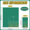100 Pcs Green Paper Napkins - Gold Dot Party Napkins Disposable Green Dinner Napkins for Birthday Bathroom Wedding St. Patrick's Day Party Supplies view 2