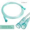 Agooteam 5 Pack Adult Oxygen Face Mask with 7 Ft Tube, Adjustable Elastic Strap - Size L view 2