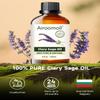 Airoomoil Clary Sage Essential Oil 4 fl oz, 100% Pure Clary Sage Oil with Herbal and Soft Floral Aroma for Diffuser Use, Aromatherapy Suitable for DIY Blends, Everyday Scent Experiences view 2