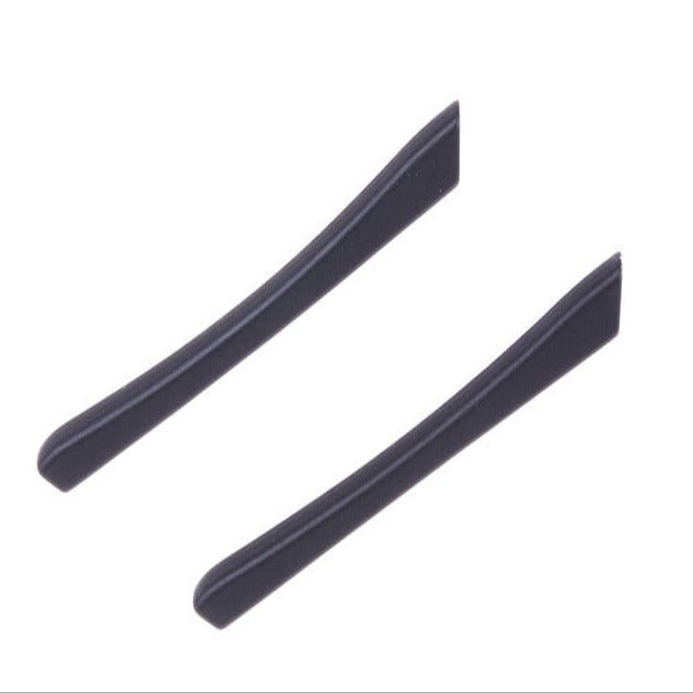 Caulo Replacement Ear Socks Earsocks Compatible fit for Oakley OX5132 Surface Plate OX8132 Sunder OX8165 Saddle Glass Sunglass Frames (Black - 1 Pair)