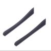 Caulo Replacement Ear Socks Earsocks Compatible fit for Oakley OX5132 Surface Plate OX8132 Sunder OX8165 Saddle Glass Sunglass Frames (Black - 1 Pair) view 1