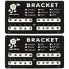 40Pcs Brackets Orthodontic Brackets Stainless Steel Holder Accessories for Orthodontic view 1