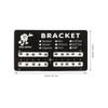 40Pcs Brackets Orthodontic Brackets Stainless Steel Holder Accessories for Orthodontic view 3