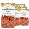 Food to Live Organic Red Lentil Penne Pasta, 8.8 OZ (Pack of 14)  Non-GMO, Single Ingredient. No Additives. No Major Allergens. Good Source of Plant Based Protein and Fiber. Made in Italy view 1