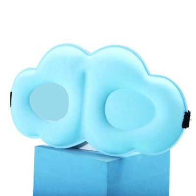 SnOwky Ice Silk 3D Cloud Macaron Eye mask Breathable Traceless Warm and Cool Double-Sided ice Silk Eye mask