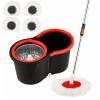 4 Pack Mop Head Spin Mop Replacement Head Round Shape Standard Size Microfiber Mop Head Refills with 360 Magic Mop Easy Cleaning (A) view 3