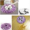 4 Pack Mop Head Spin Mop Replacement Head Round Shape Standard Size Microfiber Mop Head Refills with 360 Magic Mop Easy Cleaning (A) view 4