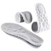 4D Cloud Technology Insole - Super Soft Comfort Insoles, Soft Foot Protection Cloud Feeling Insole, U-Shape Memory Foam Insoles, 4D Sports Memory Foam Insoles (Gray, Men 4-4.5/Women 5.5-6) view 1