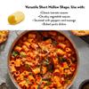 DeLallo Mezzi Rigatoni Pasta, 1 Pound Bag, Made with Only 100% Durum Wheat Semolina Flour, Made in Italy, Bronze Cut, Non-GMO, Kosher, Vegan, (7 Pack) view 4