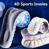 4D Cloud Technology Insole - Super Soft Comfort Insoles, Soft Foot Protection Cloud Feeling Insole, U-Shape Memory Foam Insoles, 4D Sports Memory Foam Insoles (Black, Men 5-6/Women 6-7) view 3