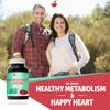 100% Natural Red Yeast Rice 1200 mg with CoQ10 100 mg, 2 in 1, Maintain Healthy Cholesterol Levels - 120 Veggie Capsules (2-Pack) view 4