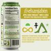 ANCIENT DRINKS Sekanjabin Apple Cider Vinegar Hydration Drink Organic Electrolyte ACV Beverage with Probiotics Ancient Persian Inspired Mint & Honey Vinegar Drink 16 oz Cans, 12 Pack view 4