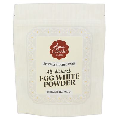 Ann Clark All Natural 100% Egg White Powder Made in USA, 8 oz.