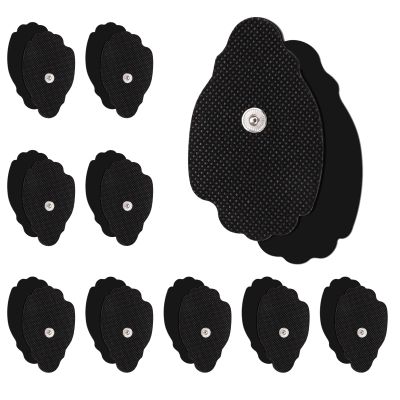 20 Packs TENS Unit Pads, Compatible with MEDVICE, NURSAL, Belifu TENS, Long-Lasting Electrodes Patches Reuse More Than 50 Times, 3.5mm Snap Latex-Free TENS Unit Replacement Pads for Electrotherapy