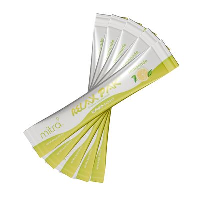 Mitra9 Kava Powder RelaxPak - Lemonade Kava Extract Powder Packets | Mood Enhancer | Plant Based | Promotes Natural Calm & Clarity | Easy Open Single-Serving Stick (5)
