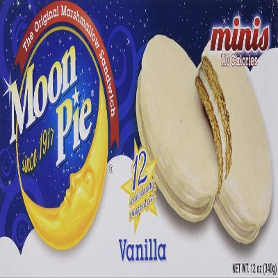 Mini Moon Pies 12ct Box Vanilla (Pack of 6)