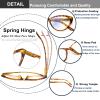EYEURL 4-Pack Cat Eye Reading Glasses for Women Blue Light Blocking Fashion Computer Glasses Anti-Glare Cat Eye Readers For Women,1.5 view 4