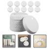 200pcs Disposable Paper Cup Lids Paper Covers for Cups for Coffee Juice Iced Tea Sturdy and Stackable Design for Home Hotel Restaurant Use view 4