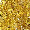 1LB Crinkle Cut Paper Shred Filler for Gift Box Bag and Basket On Holidays (Gold) view 1