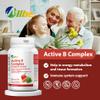 ALLBE Active B Complex - Helps in Energy Metabolism & Tissue Formation - 180 Capsules, 90 Count (Pack of 2) view 4