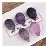 AAKOMA Natural Carved Rainbow Fluorite Hedgehog Reiki Health Stone Specimens ModernHome Decoration Small DIY Gift view 2