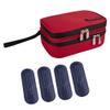 Apollo Walker Insulin Cooler Travel Case Diabetic Medication Cooler with Ice Packs and Insulation Liner TSA Approved view 1