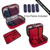 Apollo Walker Insulin Cooler Travel Case Diabetic Medication Cooler with Ice Packs and Insulation Liner TSA Approved view 3