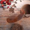 Handmade 100% Natural Black Gold Sandalwood Comb, Anti-Static Handmade Gift Comb, Gifts for Mom, Mother's Day Birthday Gift view 2