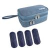 Apollo Walker Insulin Cooler Travel Case Diabetic Medication Cooler with Ice Packs and Insulation Liner TSA Approved view 1