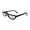 LONDON MOLE Brainy reading glasses | Cool half moon shaped readers | Mens Womens Unisex | Spring hinges view 3
