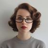 LONDON MOLE Brainy reading glasses | Cool half moon shaped readers | Mens Womens Unisex | Spring hinges view 4
