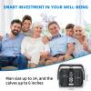 CARESKYpro Shiatsu Foot Massager with Heat for Neuropathy and Pain Relief, 3 Heat Therapy, 5 Intensity Deep Kneading, Rolling for Calf-Feet-Arm Relaxation, Plantar Fasciitis view 2