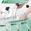 Adjustable Folding Step Stools & Microfiber Duster Kit 6 Pcs view 2