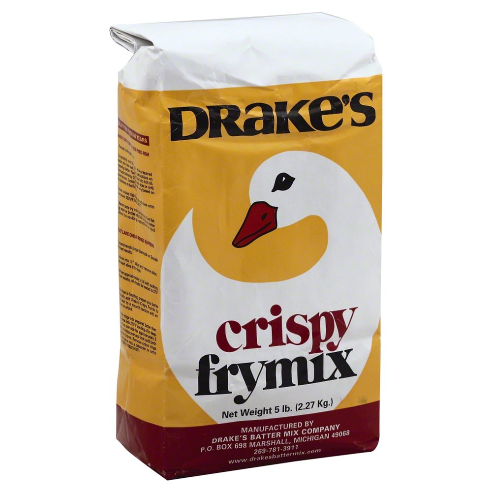 Drake's Crispy Fry Mix, 5 LB (Pack Of 10)