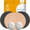Amolyfe - Dexcom G7 & Stelo Adhesive Patches Trial Pack - 2 Reusable Add-On Protective G7 Sensor Covers for Better Rotation, Sample Waterproof and Breathable Dexcom G7 Stelo Over Patches Included view 1