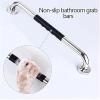 Bath Handle Towel Rail Bathroom Handrails Wall-Mounted Perforated Installation, Handicap Accessories for Daily Living,Grab Bars,Safety Tub Bar,Tub Grab Bar (53.5cm 21.07inch) view 3